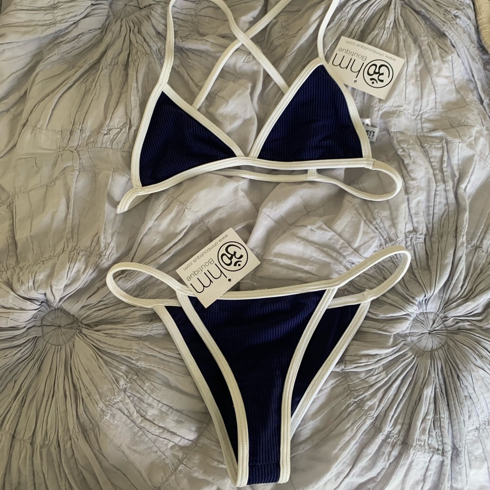 NAVY BLUE BIKINI